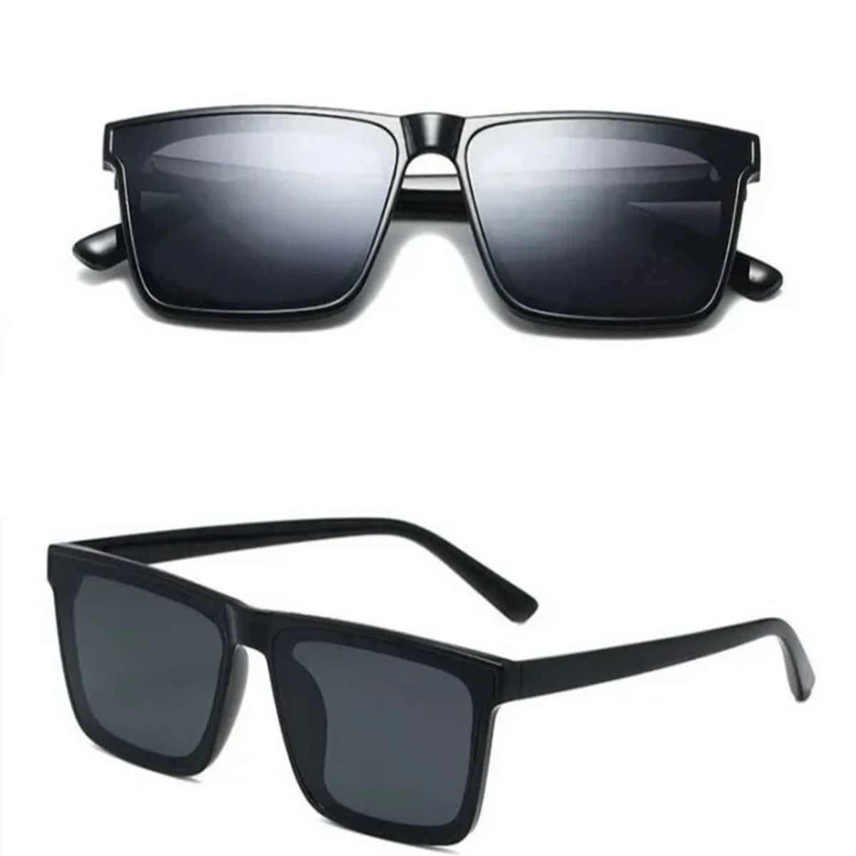 Original Double Poly New Stylish Black Sunglass for Men 2024 (ডাবল পলি সানগ্লাস) - Image 3